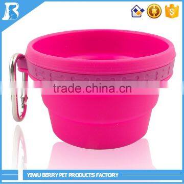 Chinese Products Wholesale 500ml Bones Stamping portable dog bowls