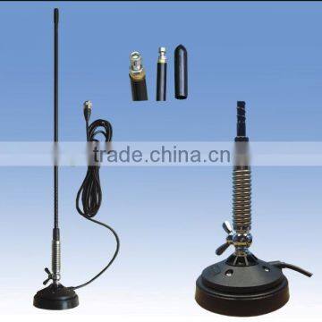 27mhz CB Antenna with spring barrel with magnetic base mount with folded whip SD-T3-27MAG