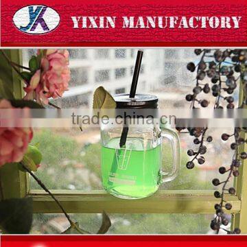 Wholesale 16oz Glass Mason Jars With Straw Lid photo-3