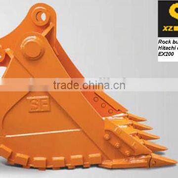 rock bucket fit for Hitachi excavator EX200 1.0CBM