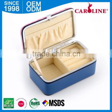 Premium Quality Metal Wholesale Velvet Jewelry Boxes