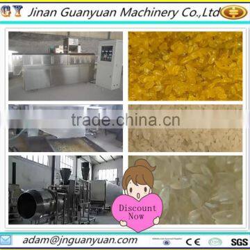 2014 extruded artifitial rice making line/manufacturing equipments