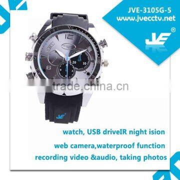 HD IR waterproof watch camera JVE-3105G-5 night vision ip camera