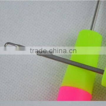 15cm Colorful Handle Tool Crochet Hooks Weave Knitting Braid Needle photo-6