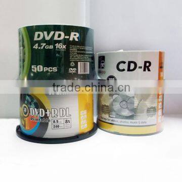 reliable supplier 700MB 80MIN 52X Blank CD-R China CDR factory