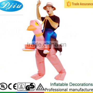 DJ-CO-142 INFLATABLE OSTRICH funny humor adult mens womens animal halloween costume                        
                                                Quality Choice