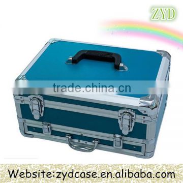 Aluminum Tool Case with Drawer Waterproof Metal Box