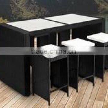 PE Poly Rattan Outdoor / Garden Furniture - Bar Set