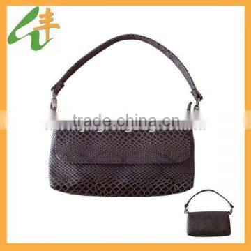 2014 new design crocodile leather fashion handbag