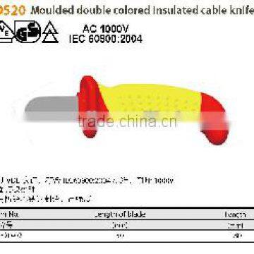 High quality Moulded doublecolored Insulated Cable Spatula; Die forged; VDE Certificate;China Manufacturer;OEM service; AC 1000V