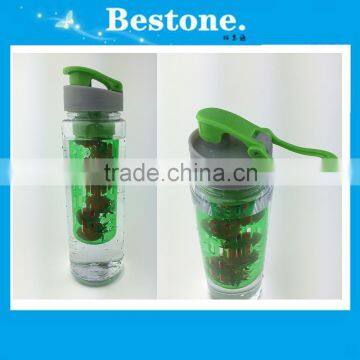 2016 new tritan water fruit infuser joyshaker bottle, water bottle fruit infuser, bottle infuser