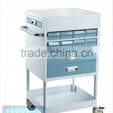 BK803 Lockable hospital ABS treatment trolley