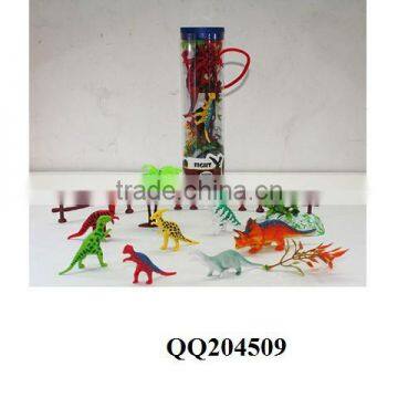 5pcs plastic dinosaur set