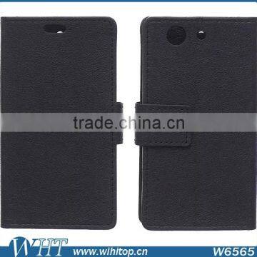 Phone Accessories Luxury Wallet Leather Flip Case for Sony Xperia Z4 Compact photo-2