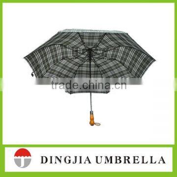 high quality big automatic open 3 fold umbrella for man