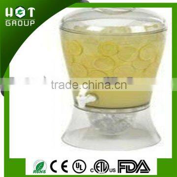 Fully stocked high quality clear glass Beverage Dispenser, Juice Dispenser