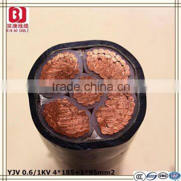 low voltage XLPE insulation PVC sheath electrical power cable