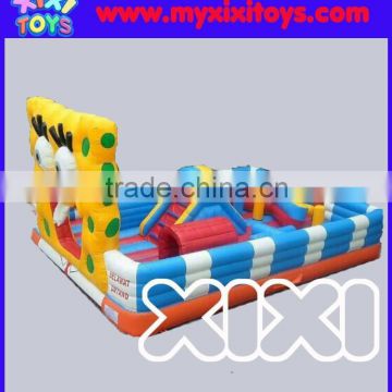 6x5m inflatable bouncy playground for kids