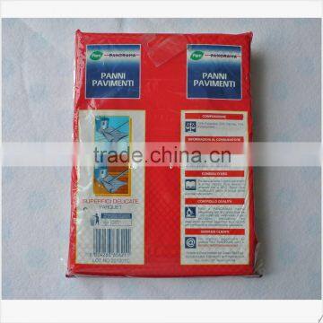 Super Water Absorbent Nonwoven Fabric Yellow Color Floor Duster Cloth, Floor Dust Cloth photo-3