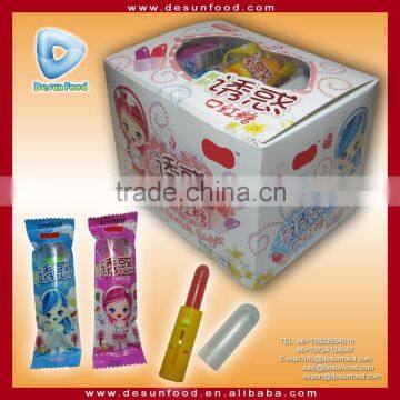 Lip stick lollipop sweet candy