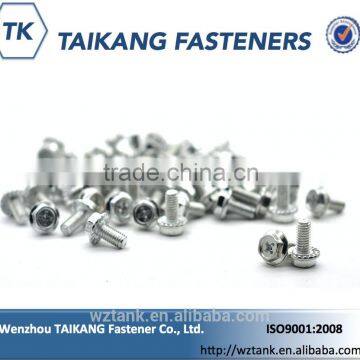 Grade 4.8 Non-slip Made in China Stainless Steel Cross Hex Hexagon Flange Screws photo-4