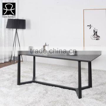 High Quality Modern Elegant Rectangle Dinning Table Wood MDF Dinning Table photo-4