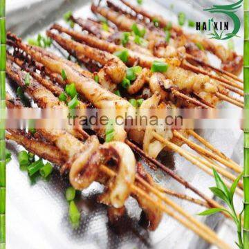 Factory wholesale nature barbecue bamboo grade a bead marshmallow roasting sticks