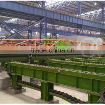 Chain cooling bed for steel tube