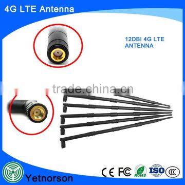 Hot selling rubber long wifi antena 12 dBi Antenna with magnetic base