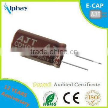 High quality aluminum electrolytic capacitor e-cap 200V for LED driver