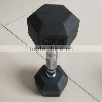 Best Price Wholese Rubber Coated Dumbbell Set for Male and Female Use Bodybuilding Use Popular Color photo-4