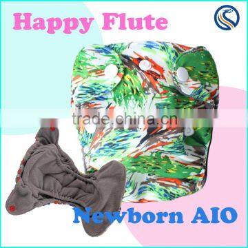 wholesale Reusable washable AIO Newborn Mini cloth diaper/nappy