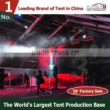 Liri Aluminum TFS Curve Marquee 1000 People Size Curve Tent