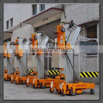 LEADER AP Series Single mast aluminum alloy hydraulic lift