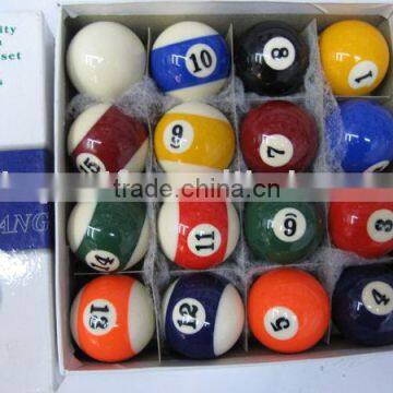 billiards ball and pool ball