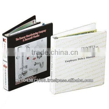 4002 11 x 8-1/2 + 1/2 Heat Sealed 1 inch Film Vinyl Binder