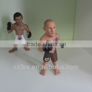 samurai action figure,boxer action figure,realistic fighter action figure