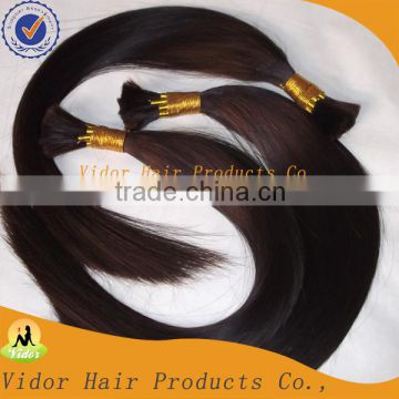 brazilian hair bulk natural virgin remy hair can dyed any color and bleached bulk human hair extension