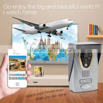 KiVOS kdb400 Home security door bell free APP WIFI video door phone