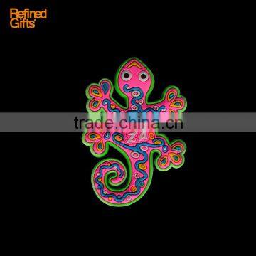 Creative IBIZA Gecko PVC Rubber 3D Fridge Magnets OEM Menufacture ECO-friendly photo-2
