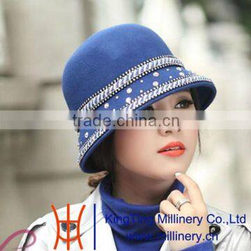 Australia wholesale fashion elegant ladies wool felt hat