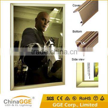 Customized Wall Mounted Advertising Aluminum LED Poster Frame A1 A2 A3 A4                        
                                                Quality Choice