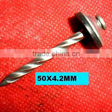 twisted shank plastic cap galvanzied roofing nails