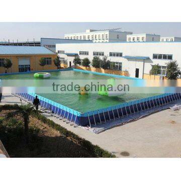 1.32M height giant inflatable pools with 0.9mm netted PVC tarpaulin