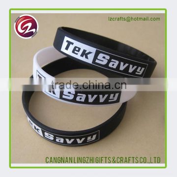 Cheap custom good quality quality silicone bracelet