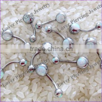 Opal Belly Rings [OB-050B]