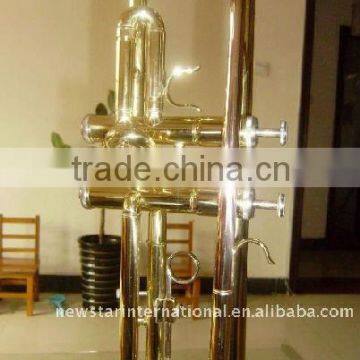 gold lacquer herald trumpet