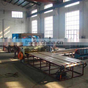 Popular machine flat sheet leveling and cutting machine