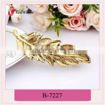 China new design popular metal snap hair clips,barrette hair pins and clips,decorative hair claw clips