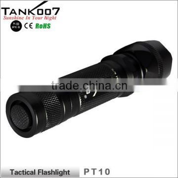 TANK007 PT10 Tactial police flashlight SWAT torch light powerful gun light